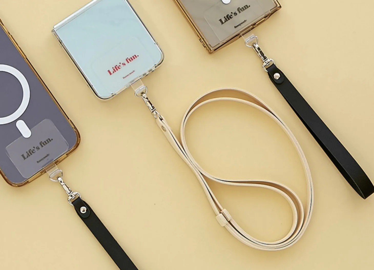 Vegan Leather Phone Strap