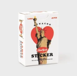 Vintage Label Sticker Box