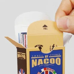 Vintage Label Sticker Box