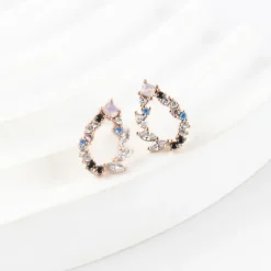 Waterdrop Wreath Earrings