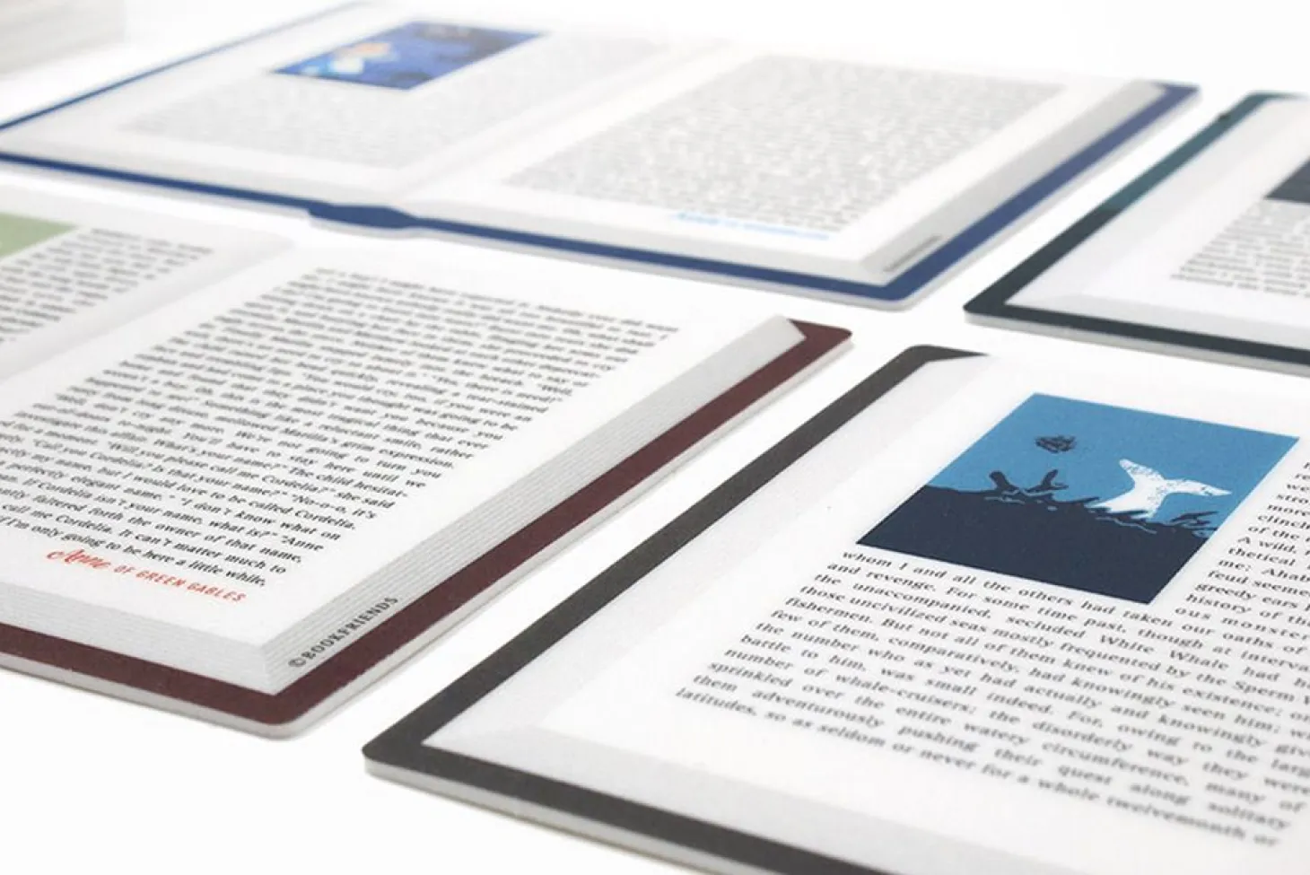 World Literature Opened Book Mouse Pad