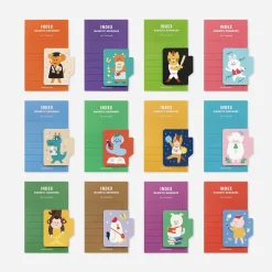 Zodiac Friends Magnetic Bookmark